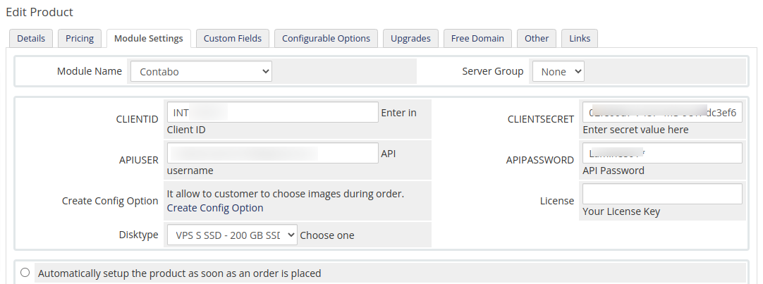 Required Fields